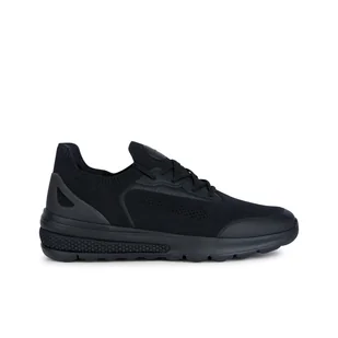 Męskie Sneakersy GEOX U SPHERICA ACTIF U35BAA-0006K-C9999 – Czarny - Sneakersy męskie - miniaturka - grafika 1