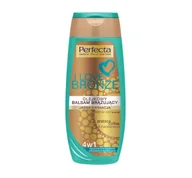Balsamy i kremy do ciała - Perfecta I Love Bronze olejkowy balsam brązujący 4w1 do jasnej karnacji 250ml - miniaturka - grafika 1