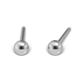 Studex System 75 Kolczyki Kulka Srebrne 3mm - Biżuteria dla dzieci - miniaturka - grafika 1