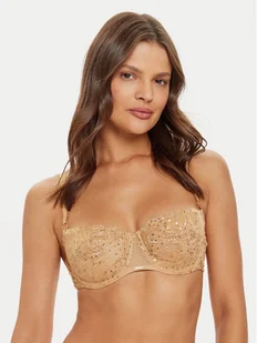 Chantelle Biustonosz balkonetka Fleurs Signature C12Q50 Beżowy - Biustonosze - miniaturka - grafika 1