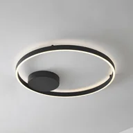 Lampy sufitowe - Inteligentna lampa sufitowa Moise Lucande, możliwość ściemniania, czarny, salon / jadalnia, aluminium, nowoczesny - miniaturka - grafika 1