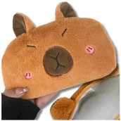 Piórniki - Piórnik szkolny saszetka kapibara dla dziewczynki chłopca - miniaturka - grafika 1