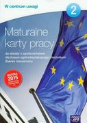 Podręczniki dla liceum - Nowa Era W centrum uwagi 2 Maturalne karty pracy do wiedzy o społeczeństwie Zakres rozszerzony - miniaturka - grafika 1