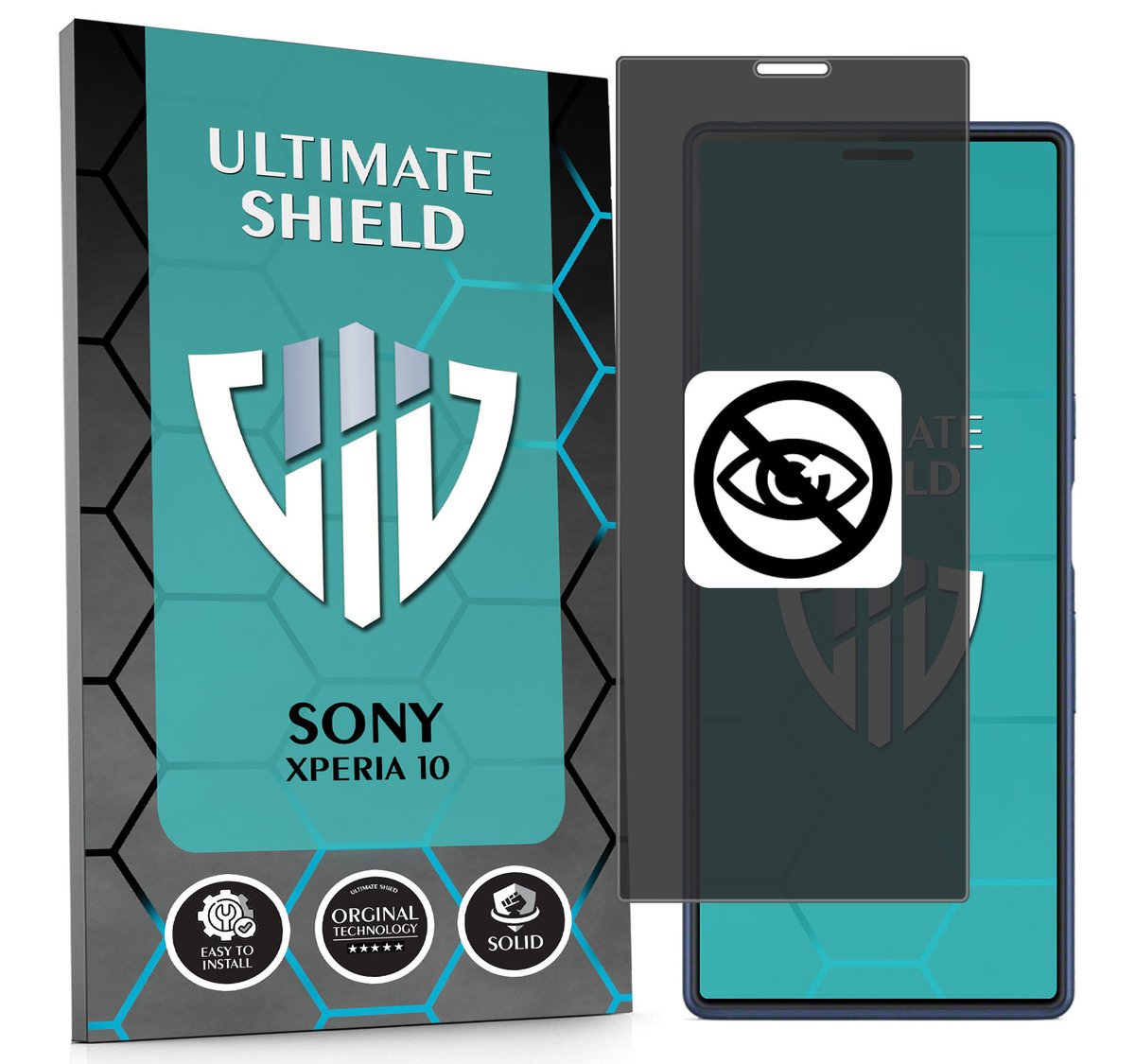 NAJLEPSZA FOLIA 5D ANTYSZPIEGOWSKA DO SONY XPERIA 10 HYDROŻELOWA MATOWA