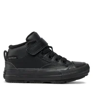 Buty dla chłopców - Trampki Converse Chuck Taylor All Star Malden Street A04818C Czarny - miniaturka - grafika 1