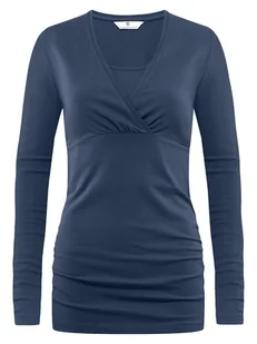 Damska tunika ciążowa granatowa Bellybutton Maternity, r.L - Bluzki damskie - miniaturka - grafika 1