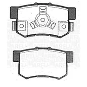 Klocki hamulcowe - Klocki hamulcowe - komplet MAGNETI MARELLI 363916060463 - miniaturka - grafika 1