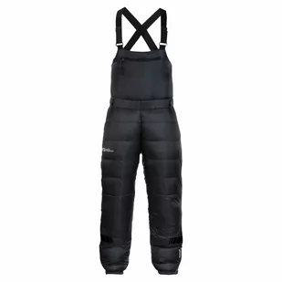Spodnie puchowe ekspedycyjne unisex Jack Wolfskin 1995 SERIES DOWN PANTS black - XS - Spodnie sportowe męskie - miniaturka - grafika 1