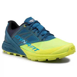 Buty sportowe damskie - Dynafit Buty Alpine 64064 Fjord/Lime Punch 8836 - grafika 1