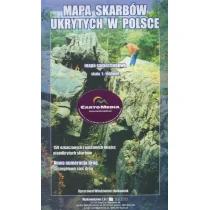 Cartomedia Mapa skarbów ukrytych w Polsce Mapa samochodowa - CartoMedia - Atlasy i mapy Cartomedia Mapa skarbów ukrytych w Polsce Mapa samochodowa - CartoMedia - Atlasy i mapy - miniaturka - grafika 1