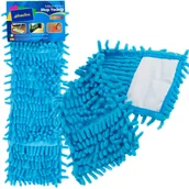 Akcesoria i części AGD - NAKŁADKA WKŁAD DO MOPA MIKROFIBRA MOP PŁASKI ZAPAS KOŃCÓWKA WYMIENNA - miniaturka - grafika 1