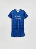 Spodnie i spodenki dla chłopców - Reserved - Komplet Playstation - niebieski - miniaturka - grafika 1