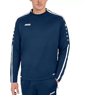 JAKO Męska bluza dresowa Striker 2.0 niebieski morski/biały/błękitny m - Bluzy męskie - miniaturka - grafika 1