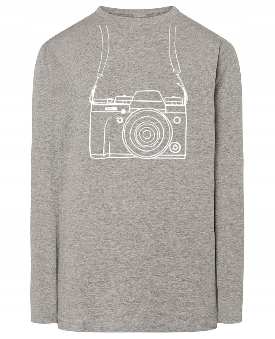 Longsleeve męski nadruk APARAT na PASKU r.4XL
