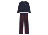 Piżamy chłopięce - pepperts!® Piżama dziecięca flanelowa, 2-częściowa (158/164, Granatowy) - miniaturka - grafika 1