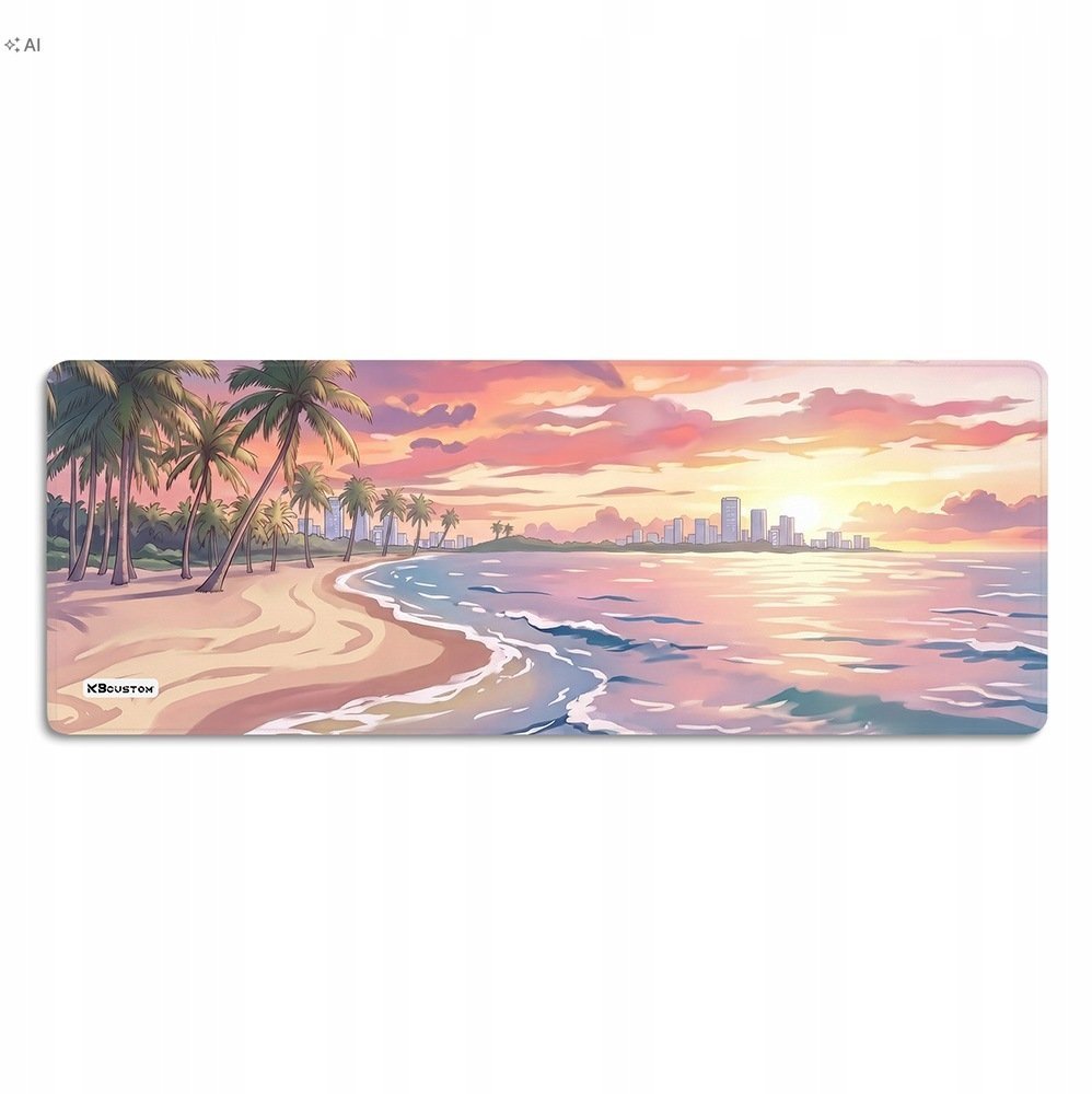 NoName Podkładka Duża Podkładka Pod Mysz 3mm Grubość Jakość 80x30cm KBcustom Prezent Fast