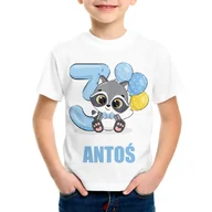 Koszulki dla chłopców - Koszulka na trzecie urodziny szop - miniaturka - grafika 1
