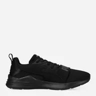 Bluzy sportowe damskie - Buty do biegania po asfalcie damskie Puma Wired Run 389275-01 41 (7.5UK) Czarne (4065452358143) - miniaturka - grafika 1