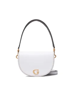 Torebki damskie - Guess Torebka Danna Saddle Bag HWZA84 20190 Biały - grafika 1