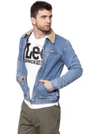 Kurtki męskie - Wrangler, Kurtka męska, Hawkins Jacket Stone Blue W458Er255, rozmiar M - miniaturka - grafika 1