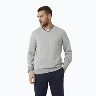Swetry męskie - Sweter męski Helly Hansen Arctic Merino Sweater grey/melange - miniaturka - grafika 1