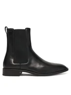 Botki męskie - Calvin Klein Sztyblety Slim Ess HM0HM01914 Czarny - miniaturka - grafika 1