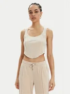 Koszulki i topy damskie - Juicy Couture Top Camina JCWCT23305 Beżowy Slim Fit - miniaturka - grafika 1