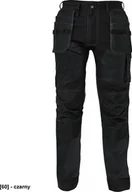 Odzież robocza - CERVA KEILOR - spodnie - czarny 48 - miniaturka - grafika 1