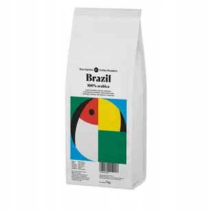 Kawa Ziarnista Świeżo Palona 1Kg Brazil Arabica - Kawa - miniaturka - grafika 1