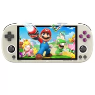 Konsole i gry retro - TRIMUI Smart Pro Handheld Game Console, 4.96" IPS Screen, Linux OS, 1GB RAM 8GB Storage 128GB TF Card, 5 Hours Playtime - Grey - miniaturka - grafika 1