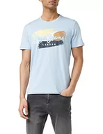 Koszule męskie - Pepe Jeans Męska koszula AEGIR, 516DAZED niebieska, XS - miniaturka - grafika 1