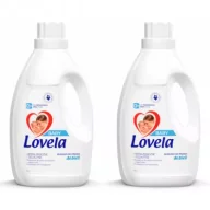 Środki do prania - Lovela Baby hipoalergiczne mleczko do prania ubranek niemowlęcych i dziecięcych do bieli Zestaw 2 x 1.45 l - miniaturka - grafika 1