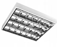 Oprawy, klosze i abażury - Lampa Panel Oprawa RASTROWA Natynkowa LED 4x60cm Germina - miniaturka - grafika 1