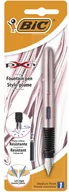 Pióra wieczne - BIC Xpen pióro wieczne chrome pink dla prawo i leworęczne - miniaturka - grafika 1