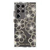 Etui i futerały do telefonów - Case-Mate Floral Gems - Etui Samsung Galaxy S24 Ultra (Gold) - miniaturka - grafika 1