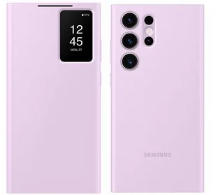 Samsung Etui Smart View Wallet Cover do Galaxy S23 Ultra EF-ZS918CVEGWW Lawendowy - Etui i futerały do telefonów - miniaturka - grafika 4