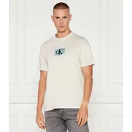 Koszulki męskie - Calvin Klein T-shirt Regular Fit - miniaturka - grafika 1