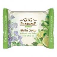 Mydła - Green Pharmacy Bath Soap mydło w kostce Werbena Limonka i Olejek z Oliwek 100g - miniaturka - grafika 1