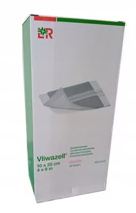 L&R - Vliwazell sterylny opatrunek 10x20, 30 szt. - Apteczki i materiały opatrunkowe - miniaturka - grafika 1
