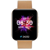 Smartwatch - Garett GRC MAXX Steel Złoty - miniaturka - grafika 1