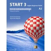 Książki obcojęzyczne do nauki języków - Start 3. Higher Beginner Polish. Podręcznik do nauki języka polskiego na poziomie A2 z płytą CD - miniaturka - grafika 1