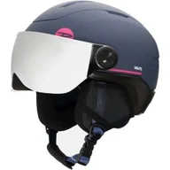 Kaski narciarskie - Rossignol Whoopee Visor Impacts Ski Helmet Blue/Pink S/M 19/20 - miniaturka - grafika 1