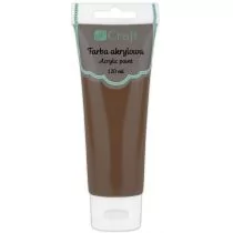 Craft Farba akrylowa 120 ml Chocolate DPFA-078 DP - Przybory szkolne - miniaturka - grafika 1