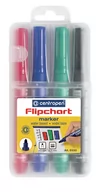 Przybory szkolne - Centropen Marker do papieru Centropen Flipchart 8550 4 kolory - miniaturka - grafika 1
