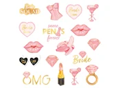 Wieczór panieński i kawalerski - Tatuaże zmywalne Wieczór Panieński - 19 szt. - miniaturka - grafika 1