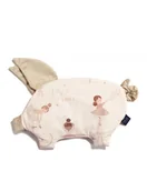 Kołdry i poduszki dla dzieci - La Millou Podusia Sleepy Pig velvet ( Ballerine ) - miniaturka - grafika 1