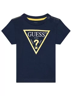 Koszulki dla chłopców - Guess T-Shirt N73I55 K8HM0 Granatowy Regular Fit - grafika 1