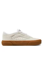 Trampki damskie - Vans Tenisówki Rowley Classic VN0009QJQJM1 Écru - miniaturka - grafika 1