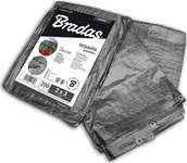 Folie budowlane - Plandeka Bradas Plandeka wzmacniana GRAY 2 x 3m, 200g - miniaturka - grafika 1
