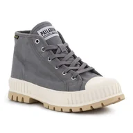 Trampki damskie - Buty Palladium Pallashock Mid Og Granite Gray U 76681-070-M szare - miniaturka - grafika 1